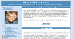 Desktop Screenshot of lisaerickson.net